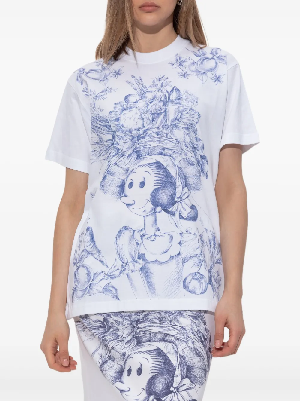 Moschino Katoenen T-shirt Wit