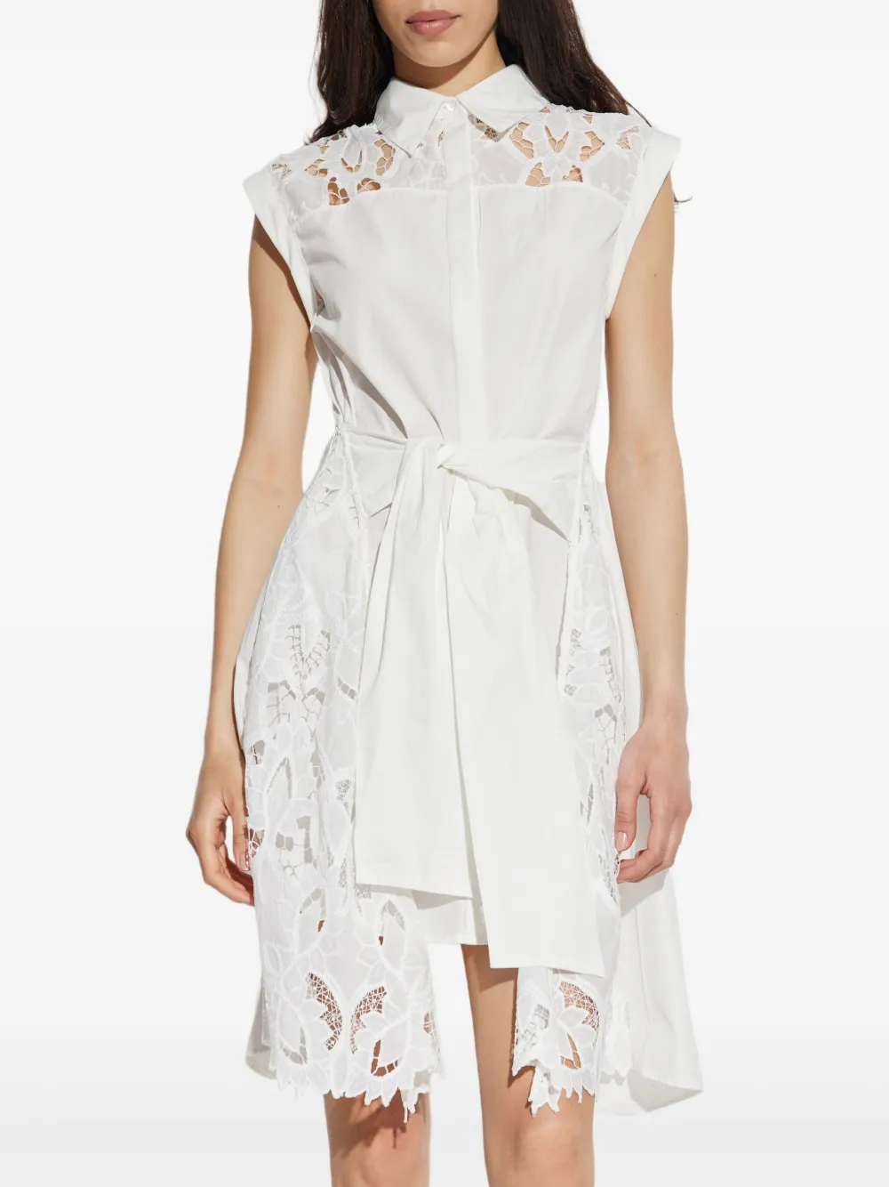 AllSaints Zola mini-jurk Wit