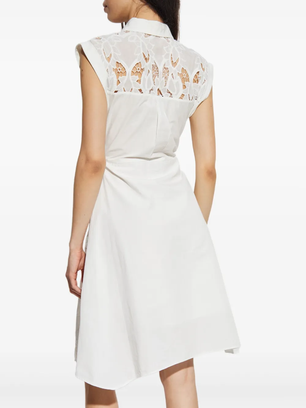 AllSaints Zola mini-jurk Wit