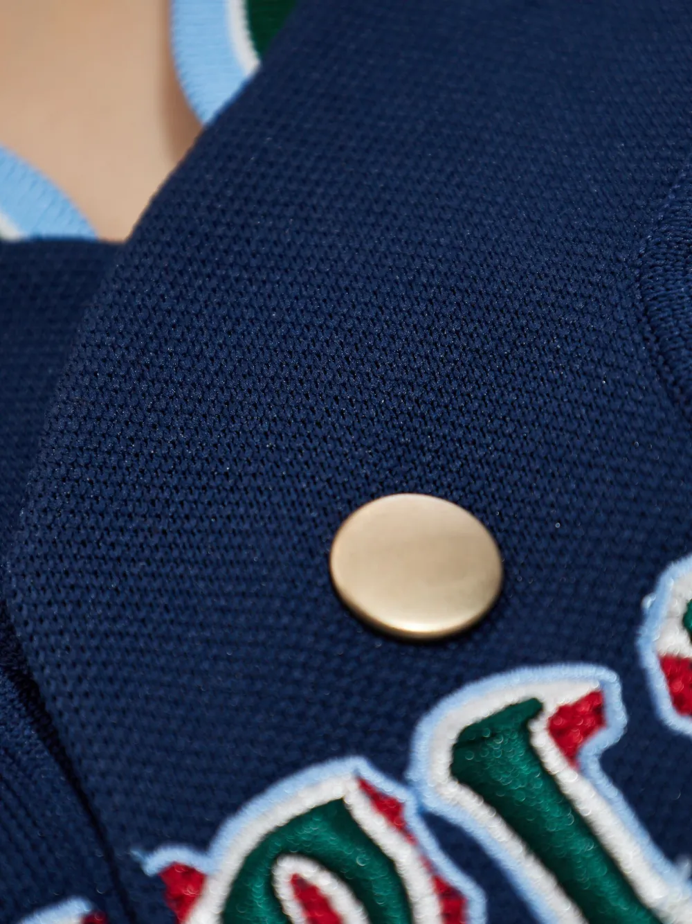 Casablanca Baseball mini-jurk Blauw