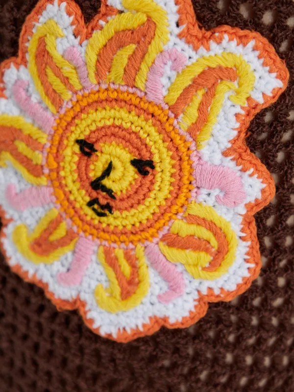 【関税込み】Casablanca ブラウン Motif Crochet トラウザーズ 29804382_58915803_600.jpg