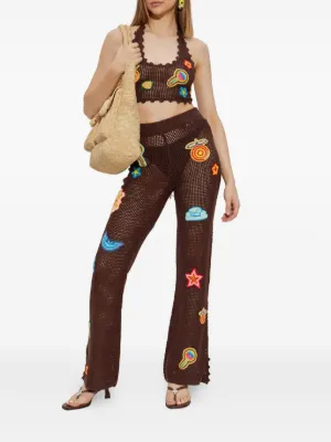 Casablanca Pants for Women | Silk Pants | FARFETCH US
