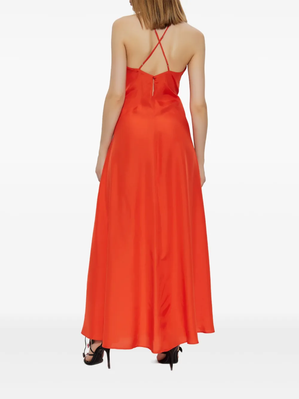 FORTE FORTE SATIN MAXI DRESS