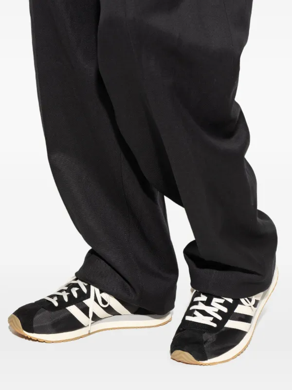 【adidas】PAMPANGA SPZL SHOES スニーカー ユニセックス Adidas Pampanga Spzl スニーカー | ブラック | FARFETCH JP