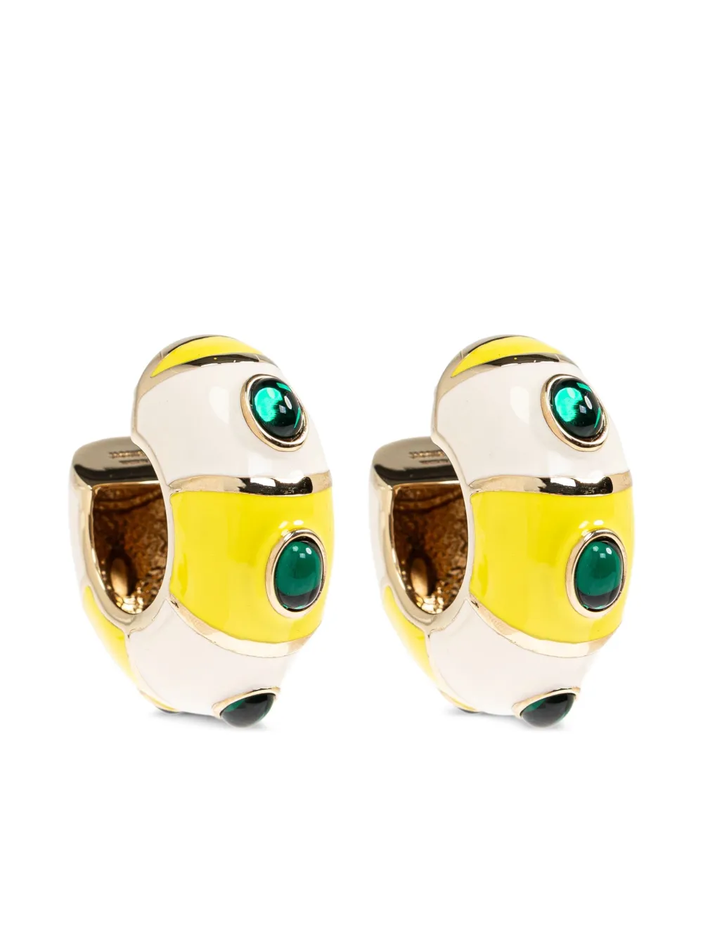 Jacquemus chunky hoop earrings | Gold | Image 1