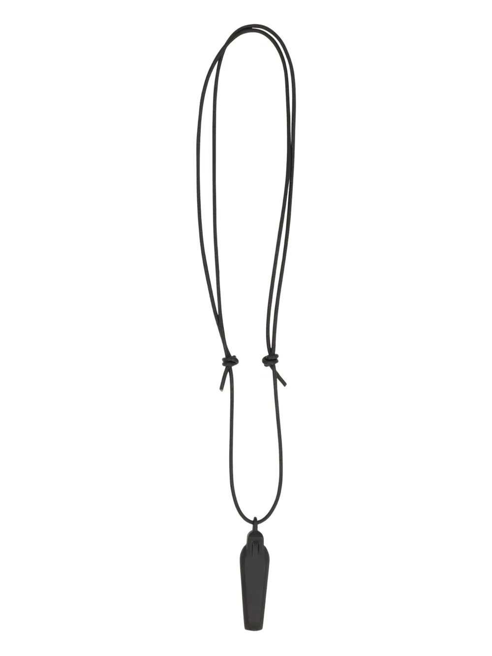 Rick Owens Decorative pendant necklace | Black | Image 1