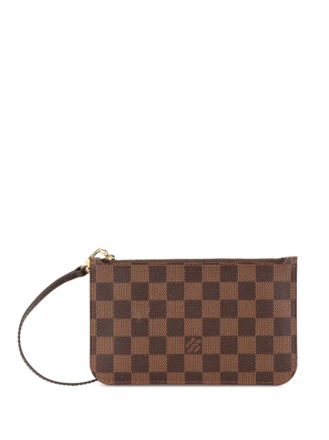 Louis Vuitton Pre-Owned Damier Ebene Neverfull pouch från 2014
