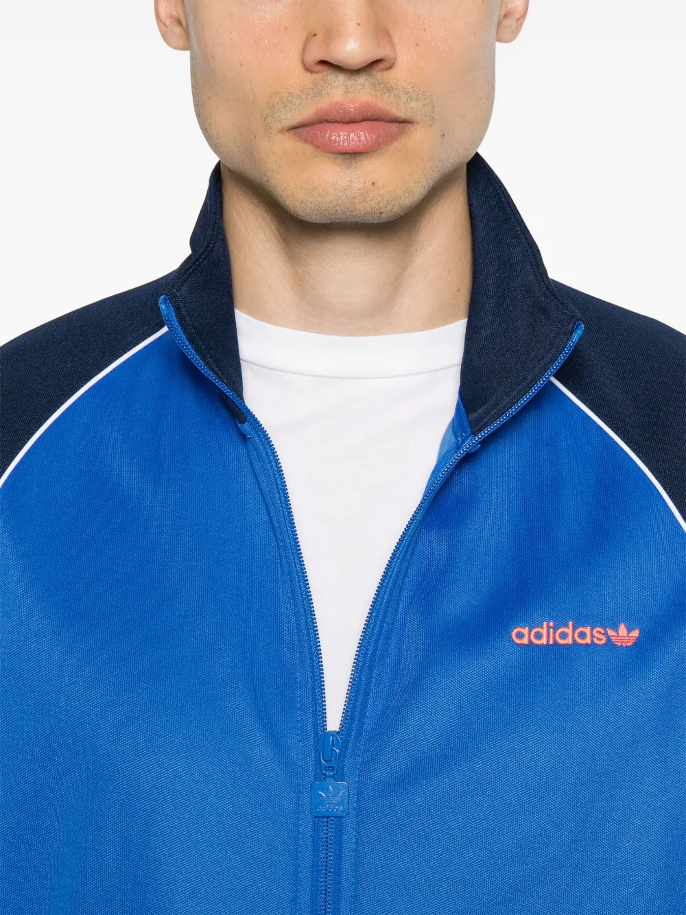 adidas Real Madrid trainingsjack Blauw