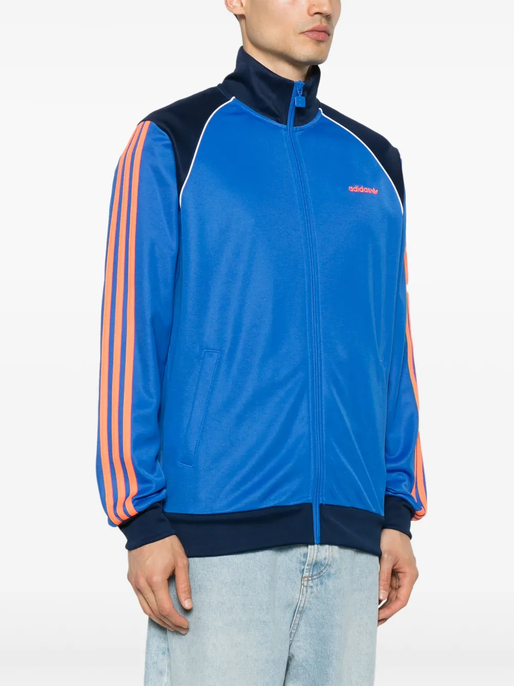 adidas Real Madrid trainingsjack Blauw