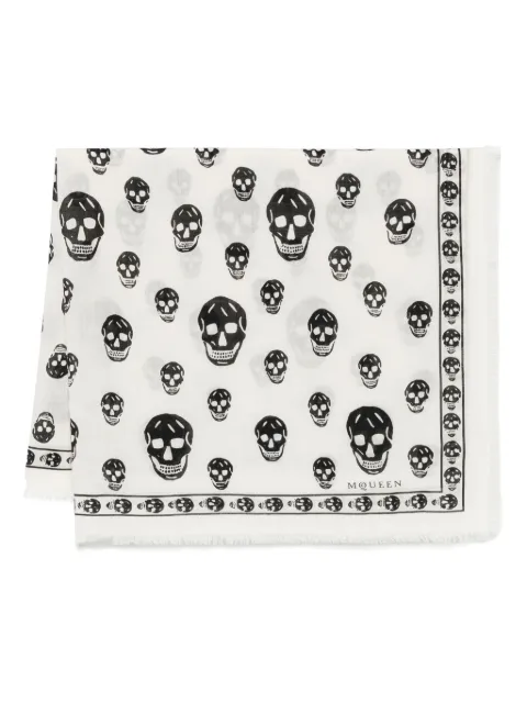 Alexander McQueen Sciarpa Classic Skull