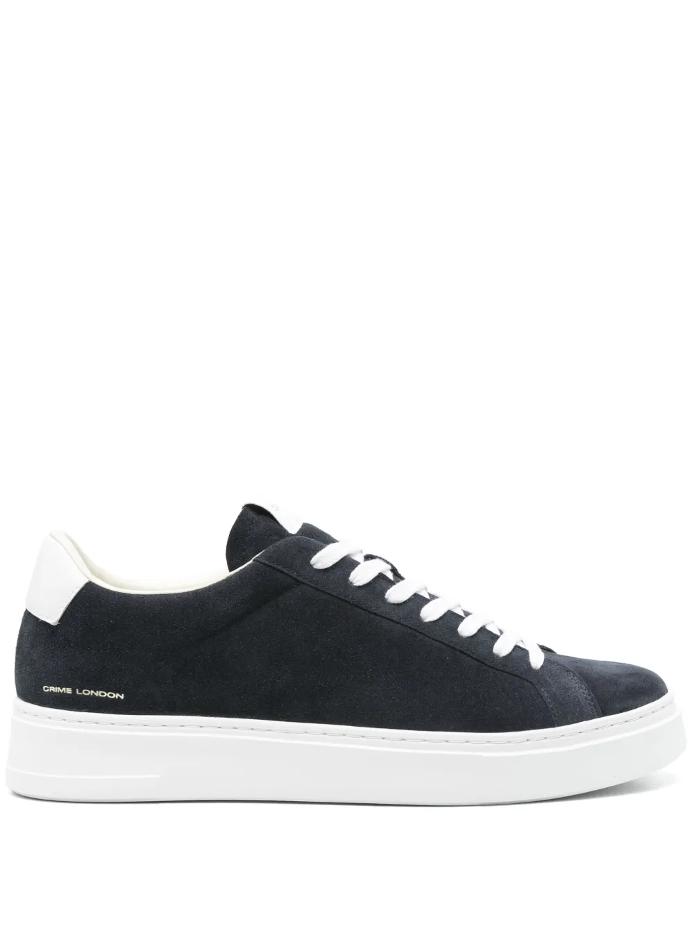 Crime London suede sneakers Blauw