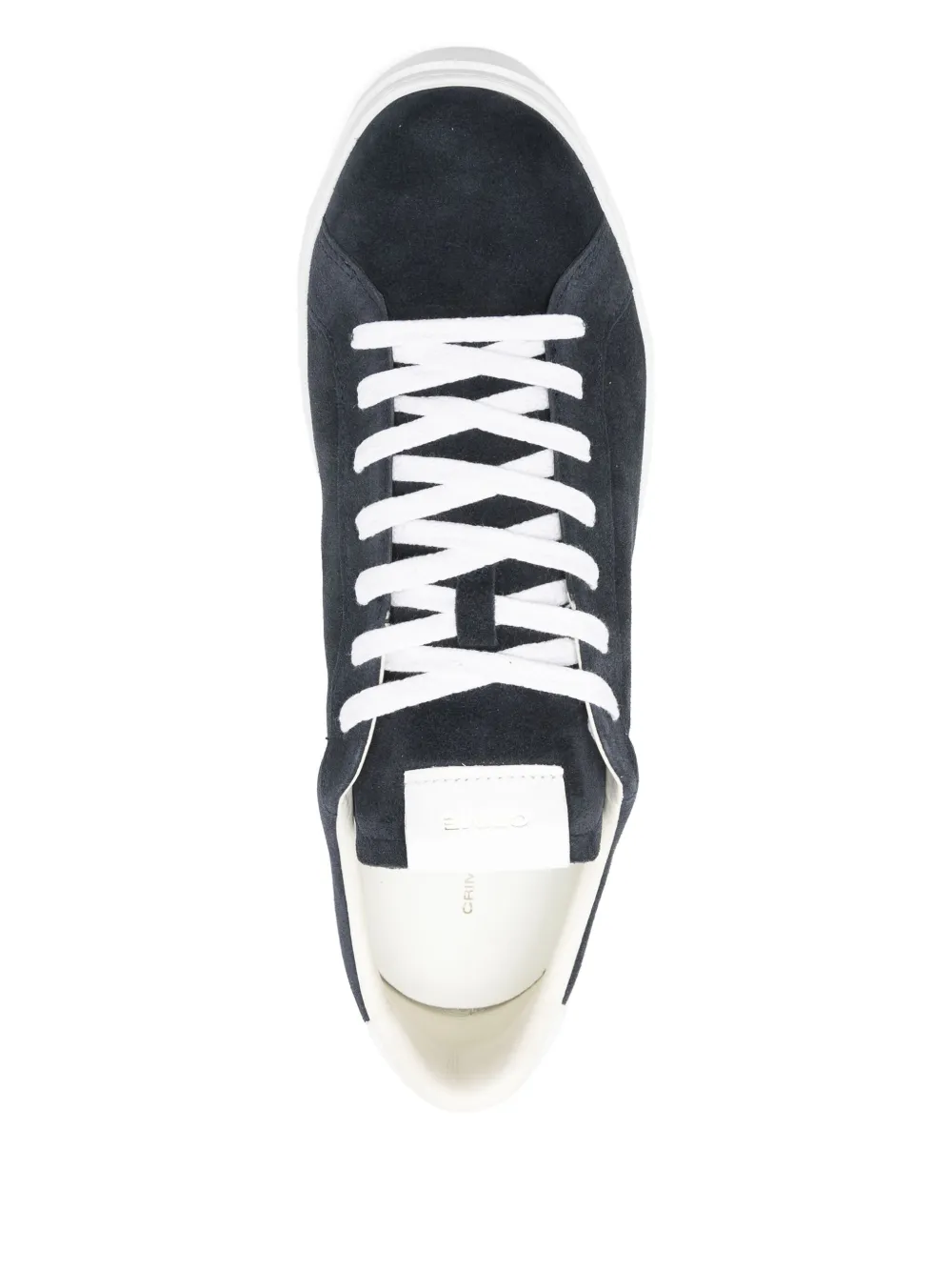 Crime London suede sneakers Blauw
