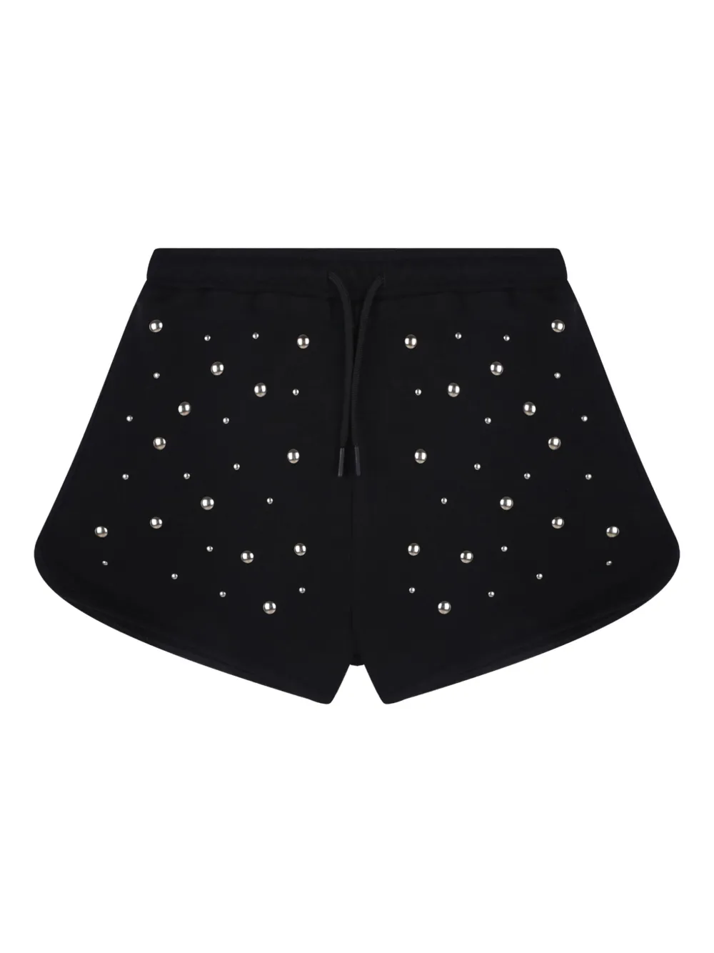 MSGM Kids Shorts met studs Zwart