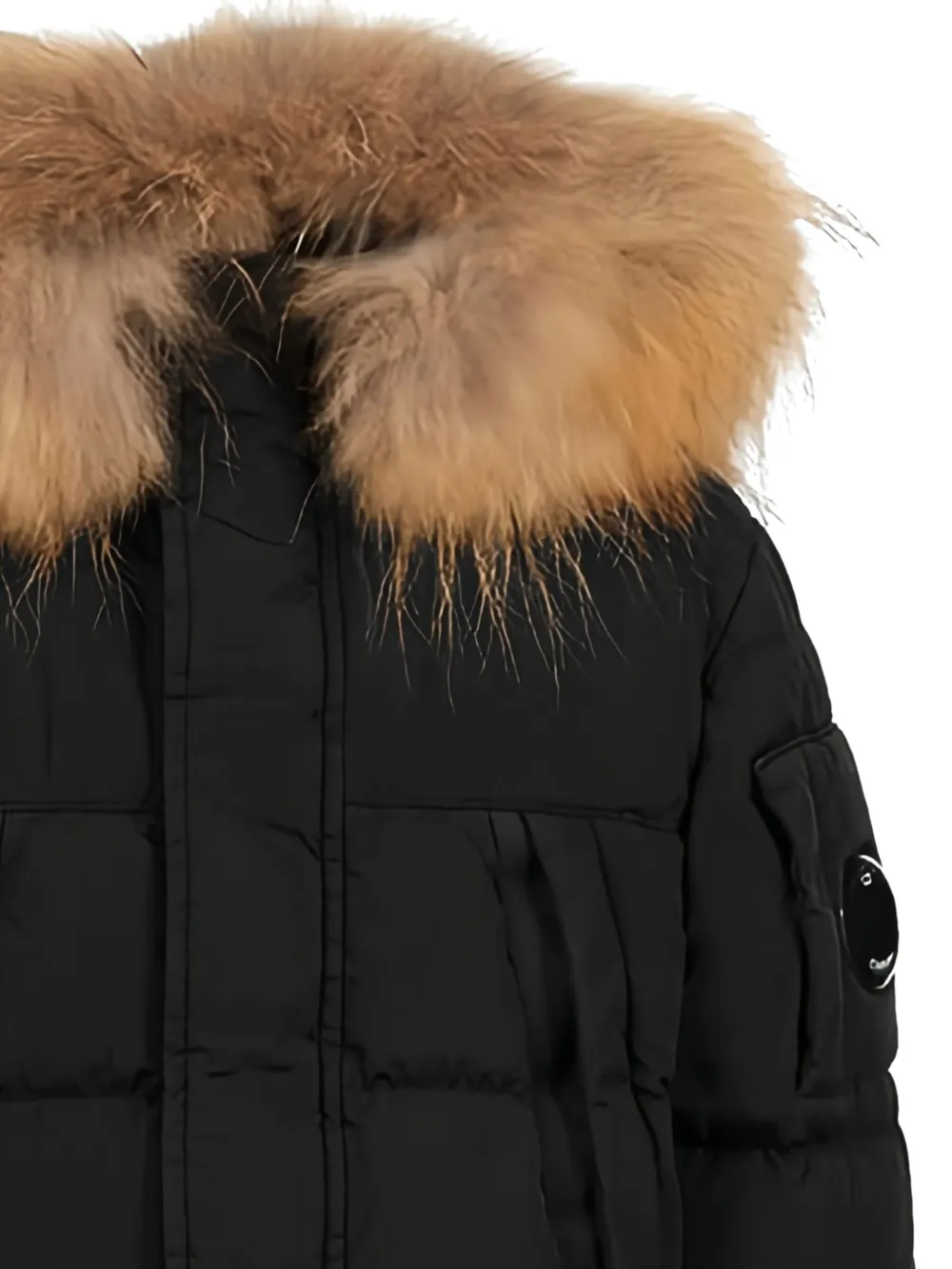 C.P. Company Kids Jas met Lens-detail Zwart