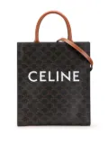 Céline Pre-Owned 2021 Small Triomphe Coated Canvas Vertical Cabas satchel - Brown