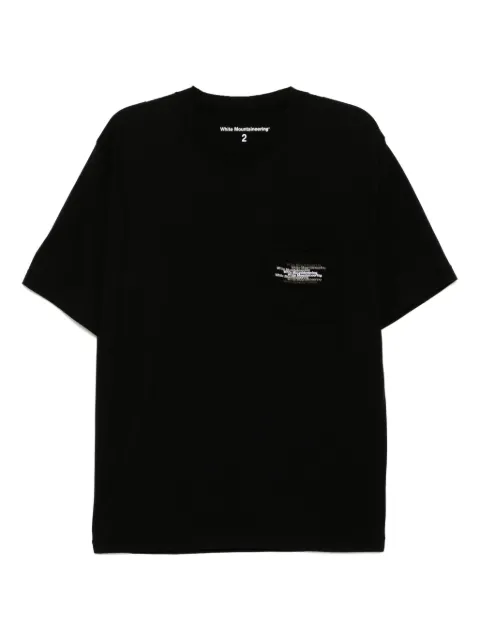 White Mountaineering multi-logo pocket T-shirt
