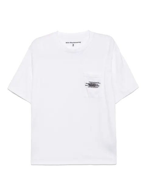 White Mountaineering multi-logo pocket T-shirt