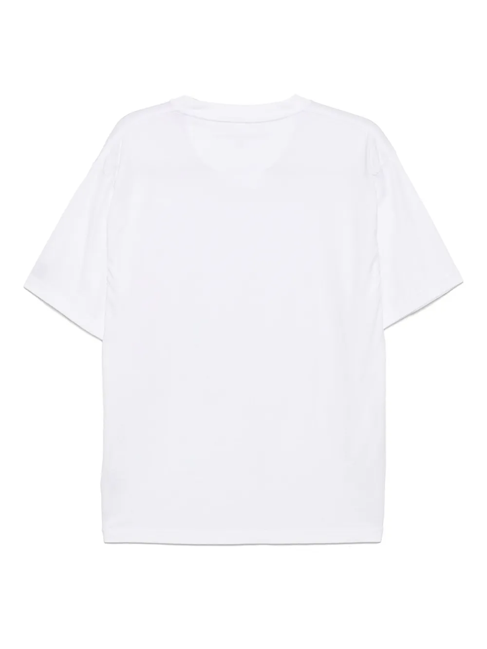 White Mountaineering T-shirt met zak met logo - Wit