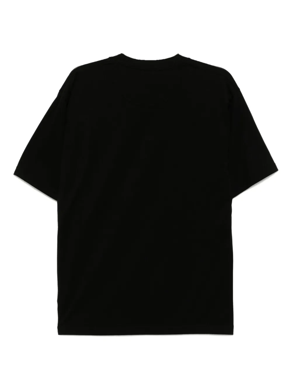 White Mountaineering T-shirt met geborduurd logo - Zwart
