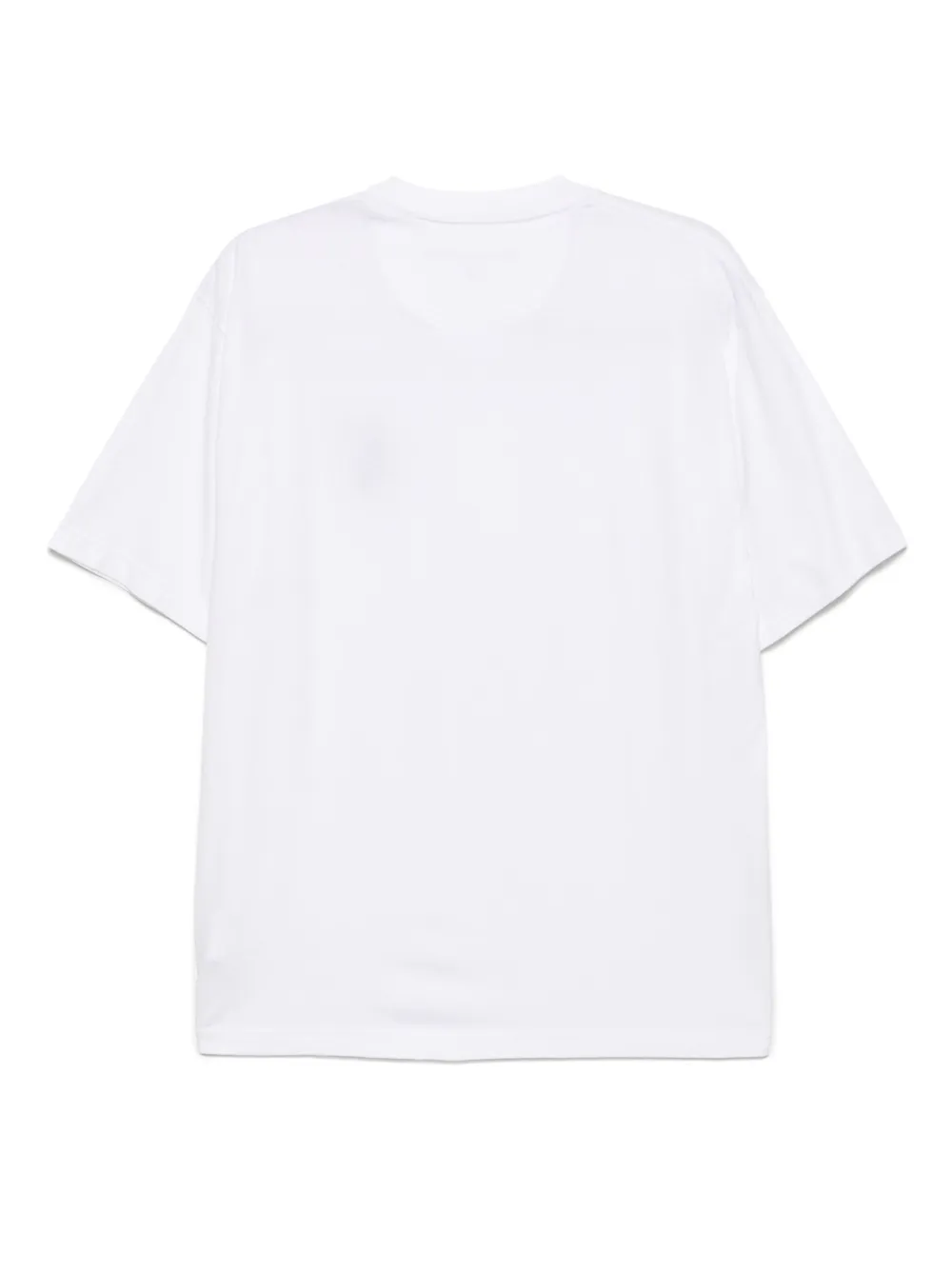 White Mountaineering T-shirt met geborduurd logo - Wit