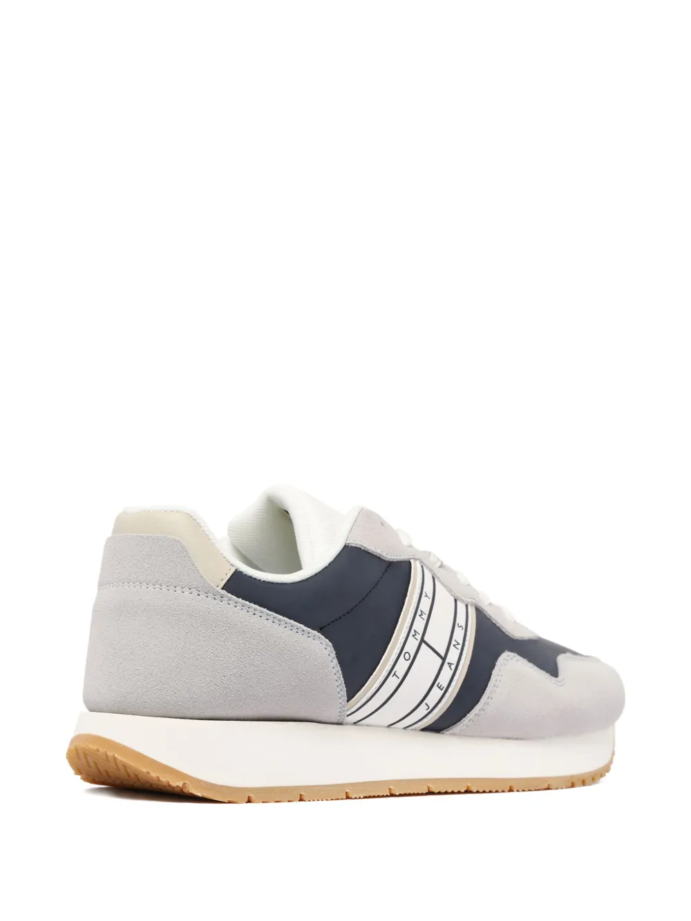 Tommy Jeans leather sneakers Grey