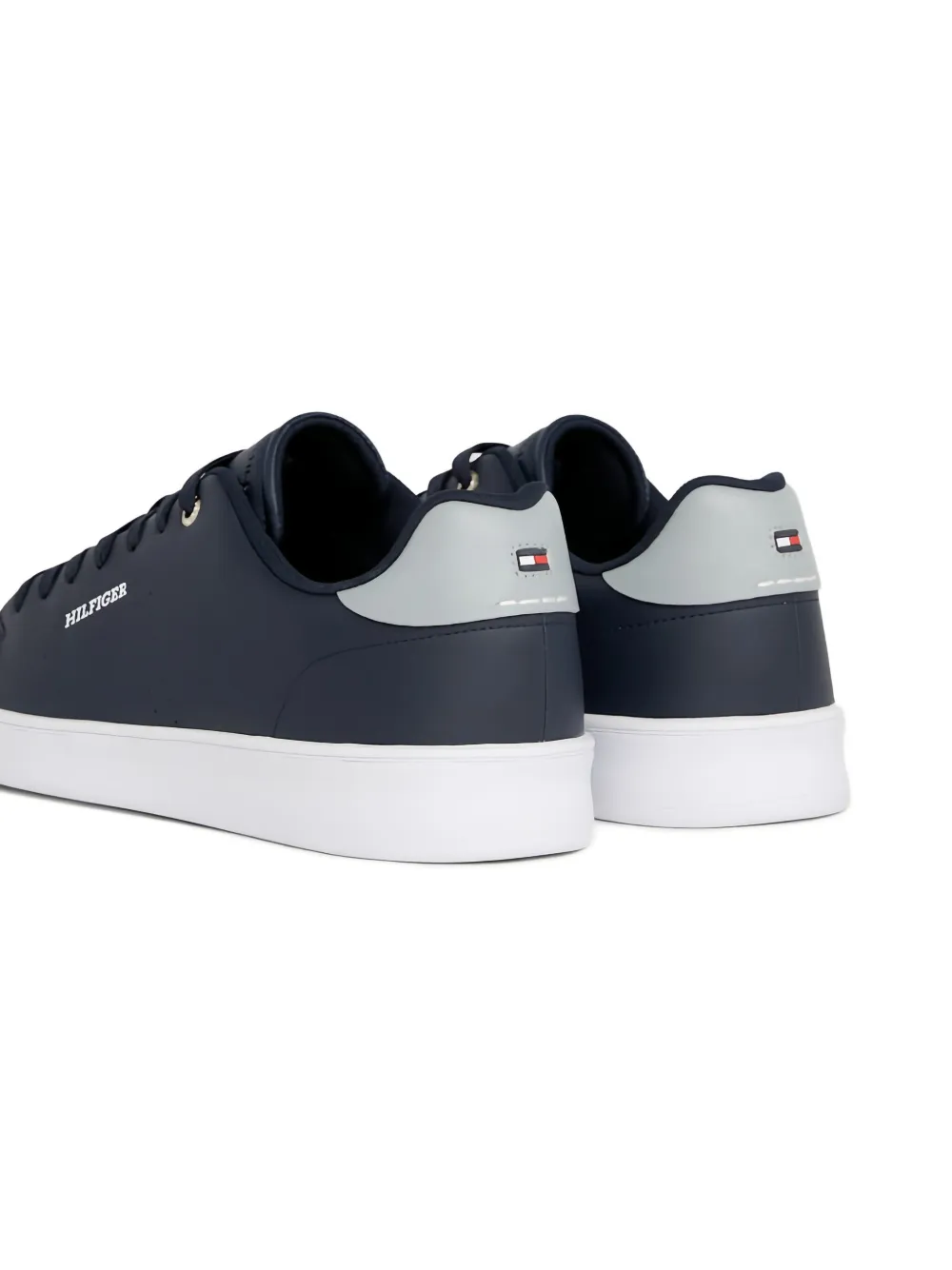 Tommy Hilfiger leather Cupsole sneakers Blue