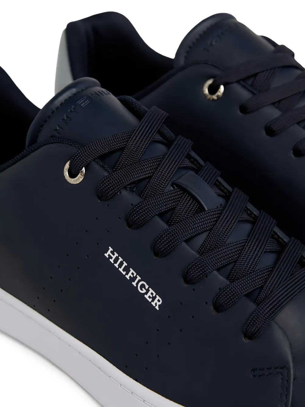 Tommy Hilfiger leather Cupsole sneakers Blue