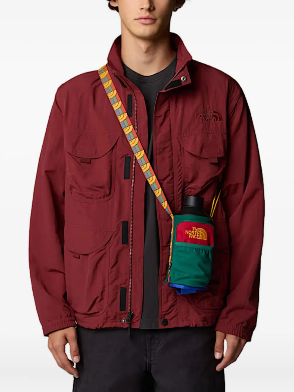 The North Face Borealis water bottle holder Groen