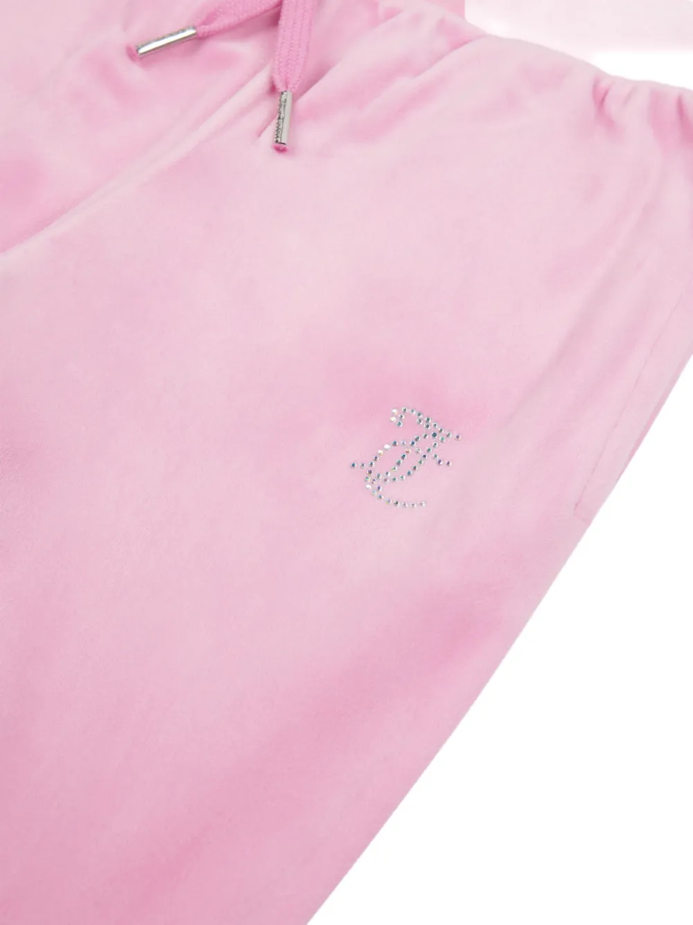 Juicy Couture Kids Trainingsbroek met logo Roze