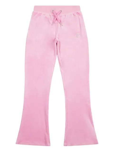 Juicy Couture Kids logo track pants