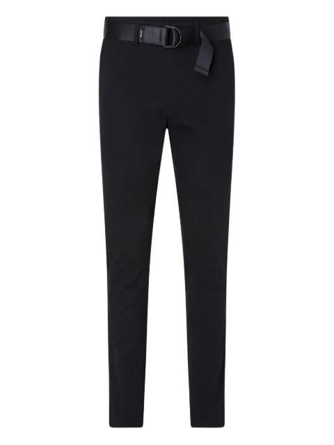Calvin Klein pantalones slim con cinturón