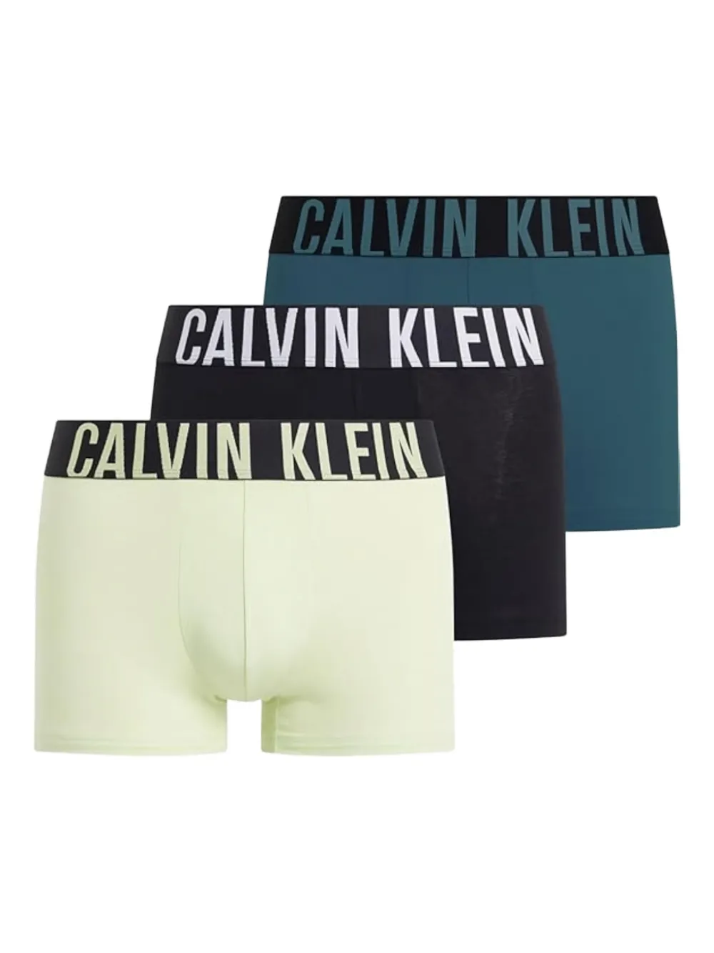 Calvin Klein Drie Intense Power boxershorts Zwart