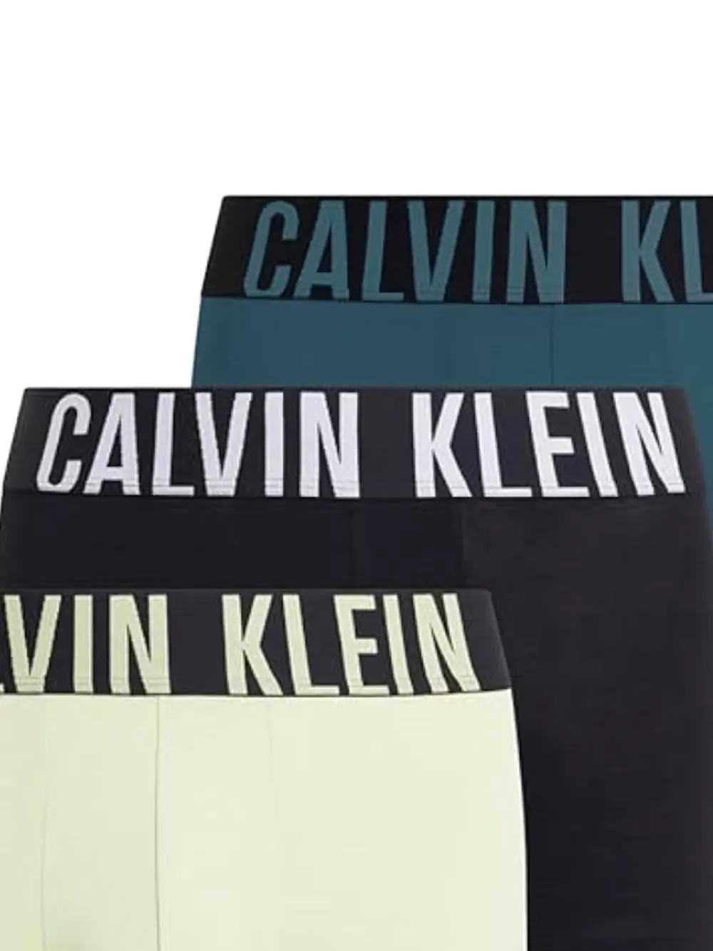 Calvin Klein Drie Intense Power boxershorts Zwart