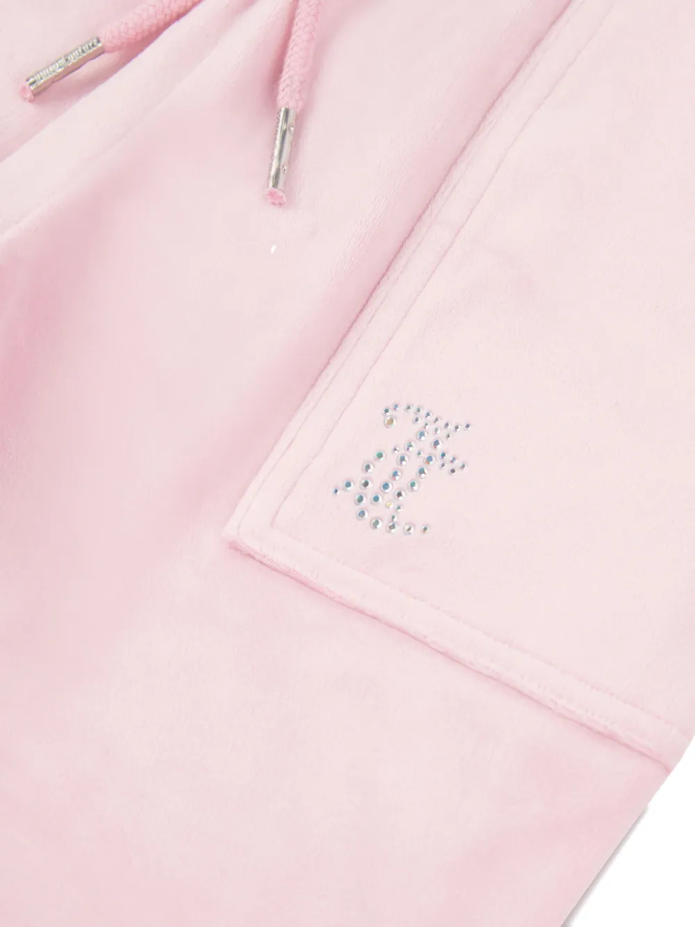JUICY COUTURE RHINESTONE-EMBELLISHED TROUSERS
