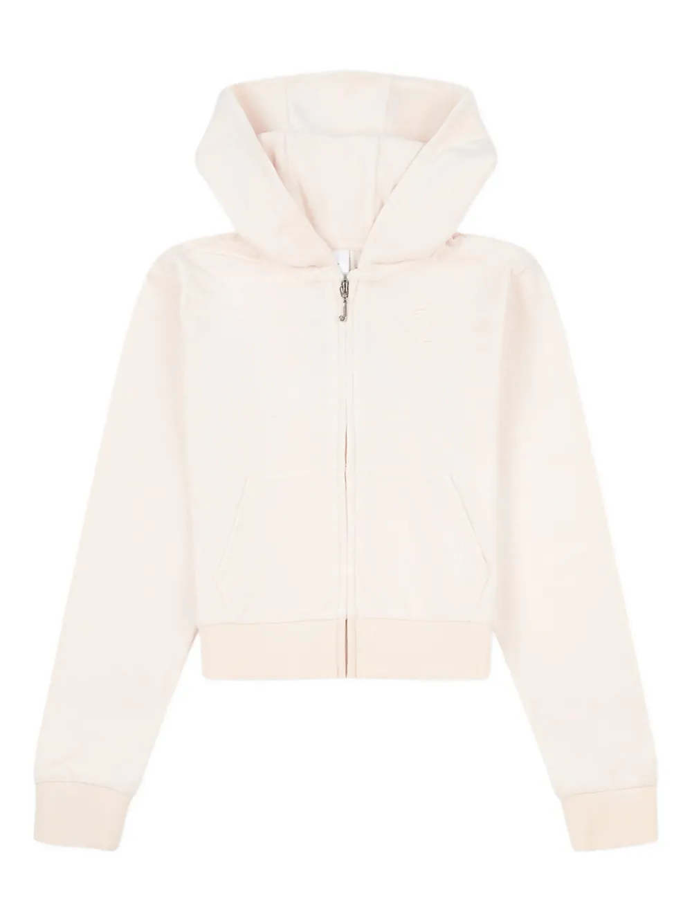Juicy Couture Kids Hoodie met rits Beige
