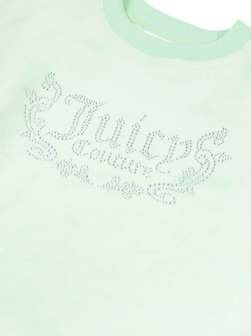 Shop Juicy Couture Rhinestone-embellished Sweatshirt