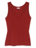 Ferragamo scoop-neck tank top - Red