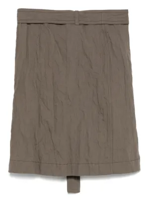 スカート Ferragamo Skirts Asymmetric skirt with peplum detail - Women | Ferragamo