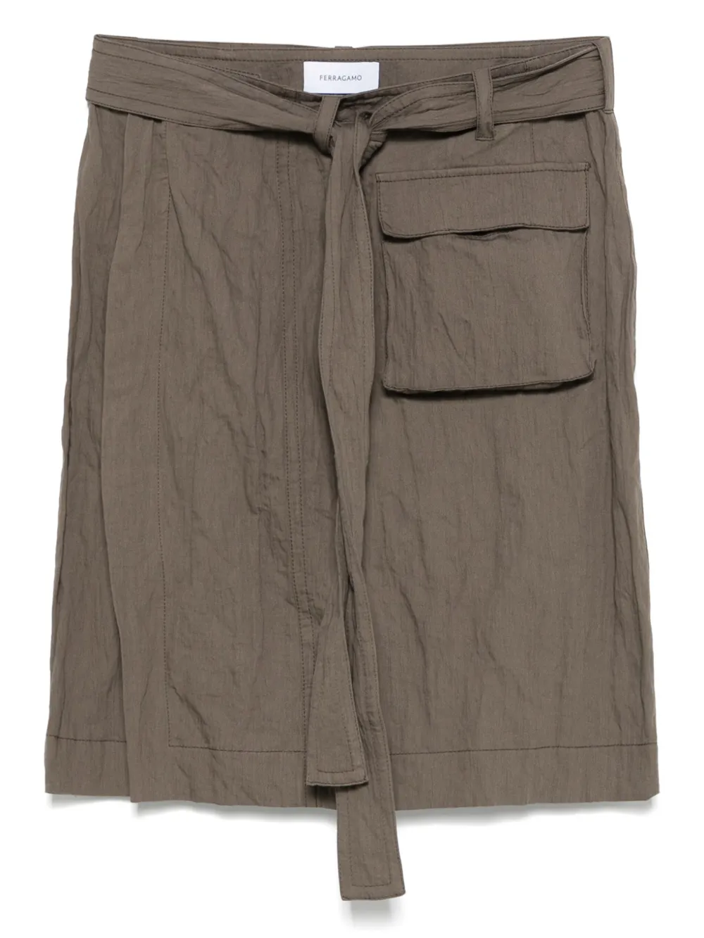 Ferragamo falda recta | gris | Image 1