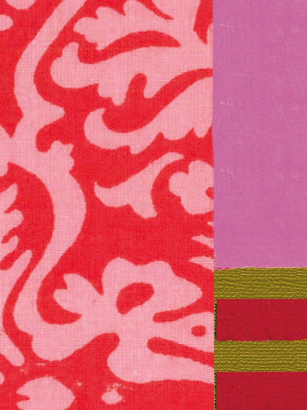 Lisa Corti Table Linens Coral Uni In Pink