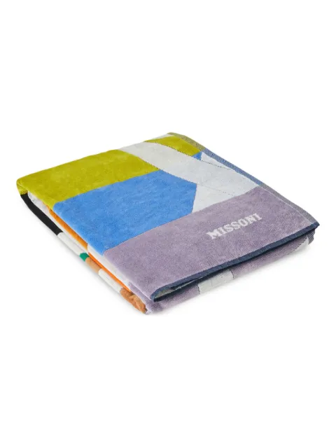 Missoni Home Acapulco strandlaken met geometrische print