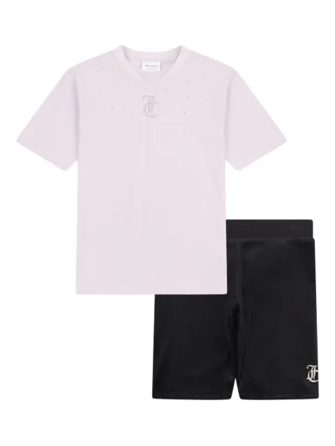 Juicy Couture Kids logo-studded tracksuit set