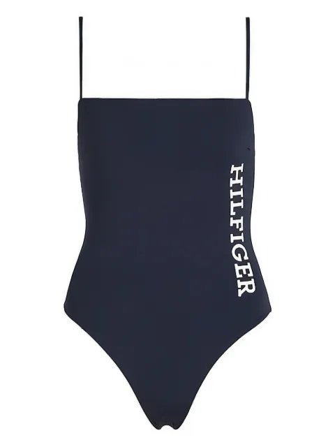 Tommy Hilfiger traje de baño con logo estampado