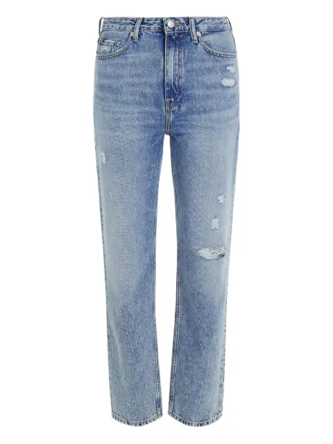 Tommy Hilfiger ripped-detail jeans