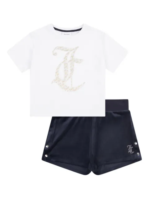 Juicy Couture Kids logo-embellished tracksuit set