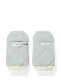 7AM KIDS quilted mittens - Green