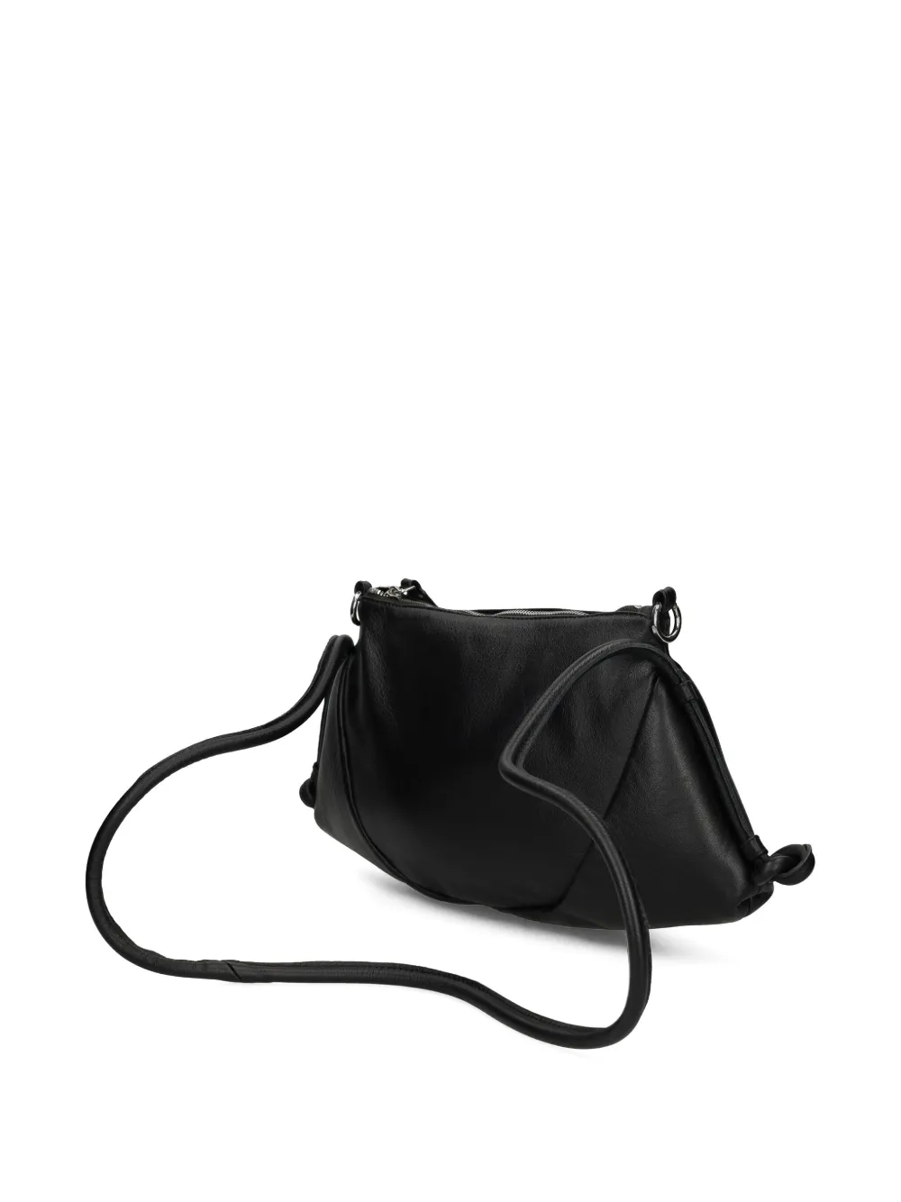 VIC MATIE LEATHER SHOULDER BAG