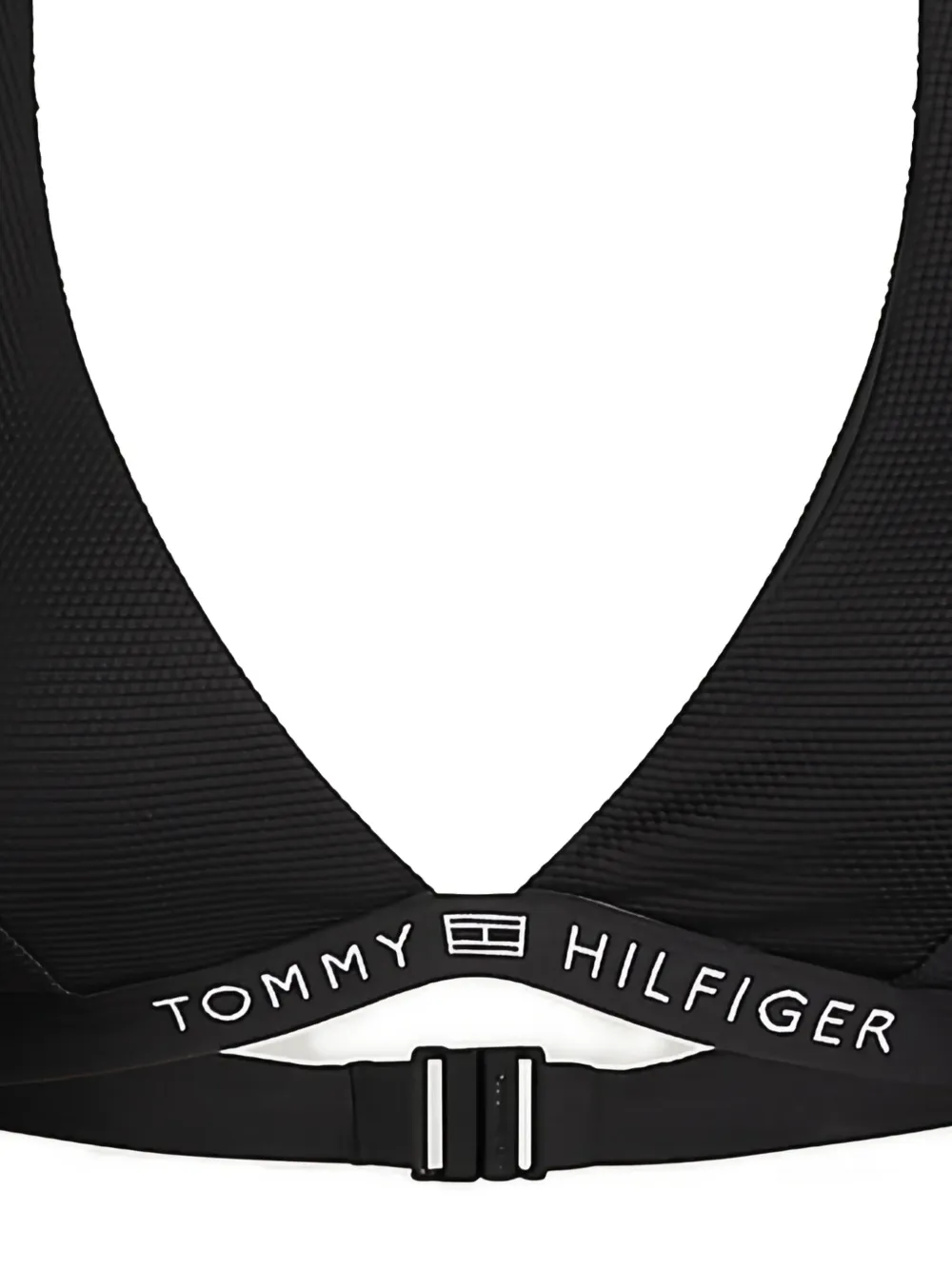 Tommy Hilfiger Bikinitop met logoprint Zwart