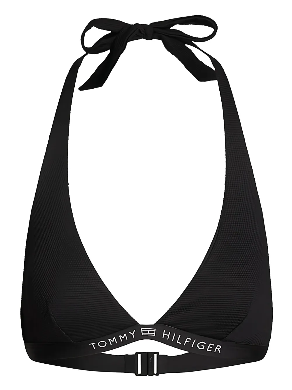 Tommy Hilfiger Bikinitop met logoprint Zwart