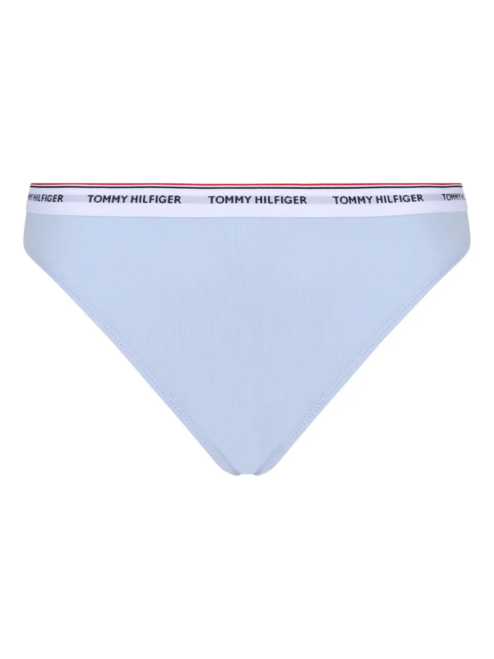 Tommy Hilfiger Drie strings met logoband Blauw